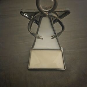 Department 56 White and Silver Angel Decor